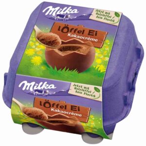 Шоколадні яйця Milka з какао-кремом 136 г